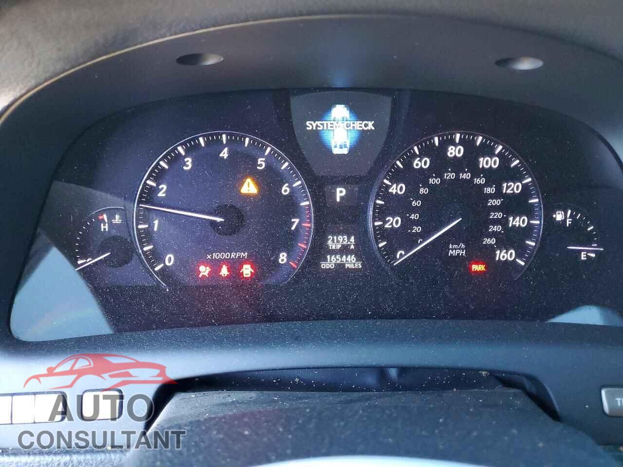 LEXUS LS460 2009 - JTHCL46F795001281