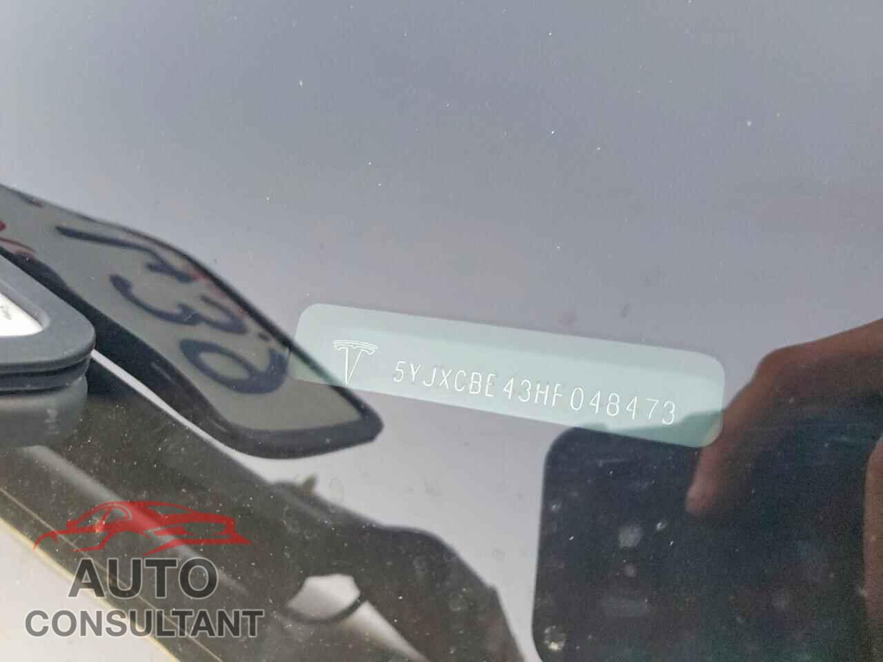 TESLA MODEL X 2017 - 5YJXCBE43HF048473