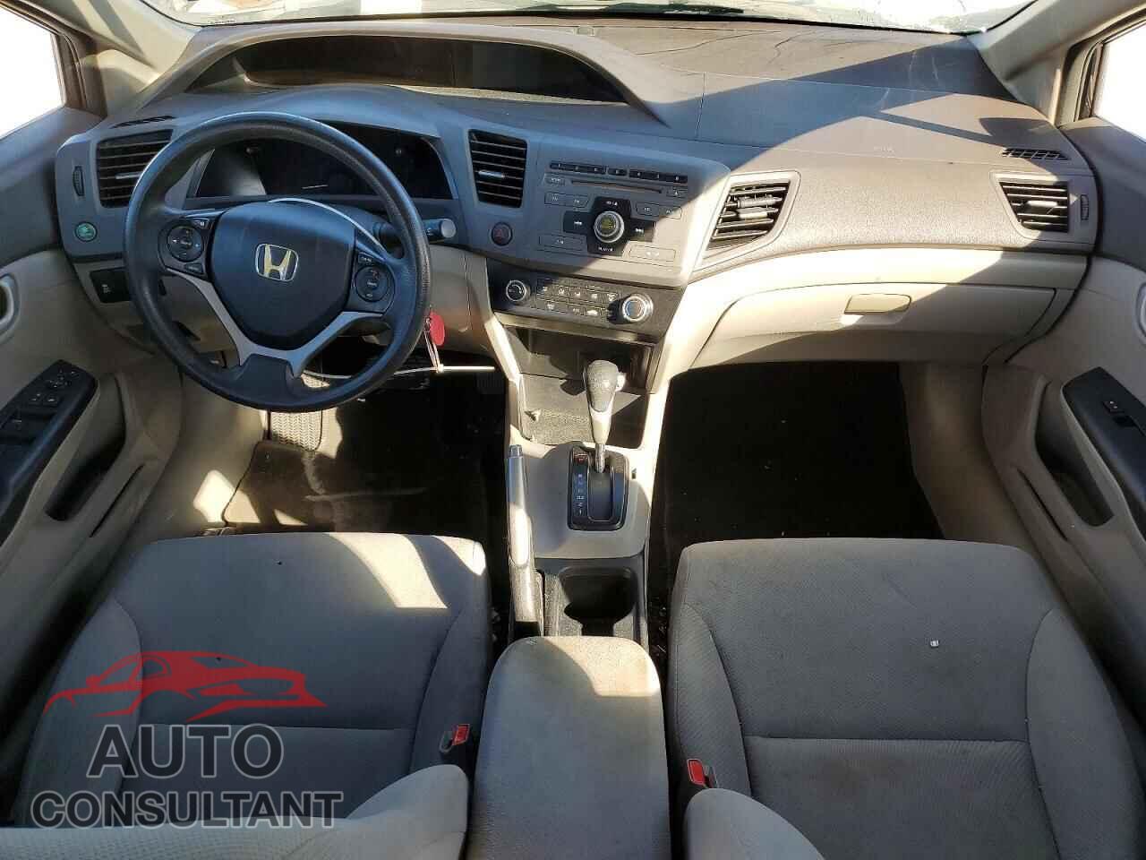HONDA CIVIC 2012 - 19XFB2F57CE321418