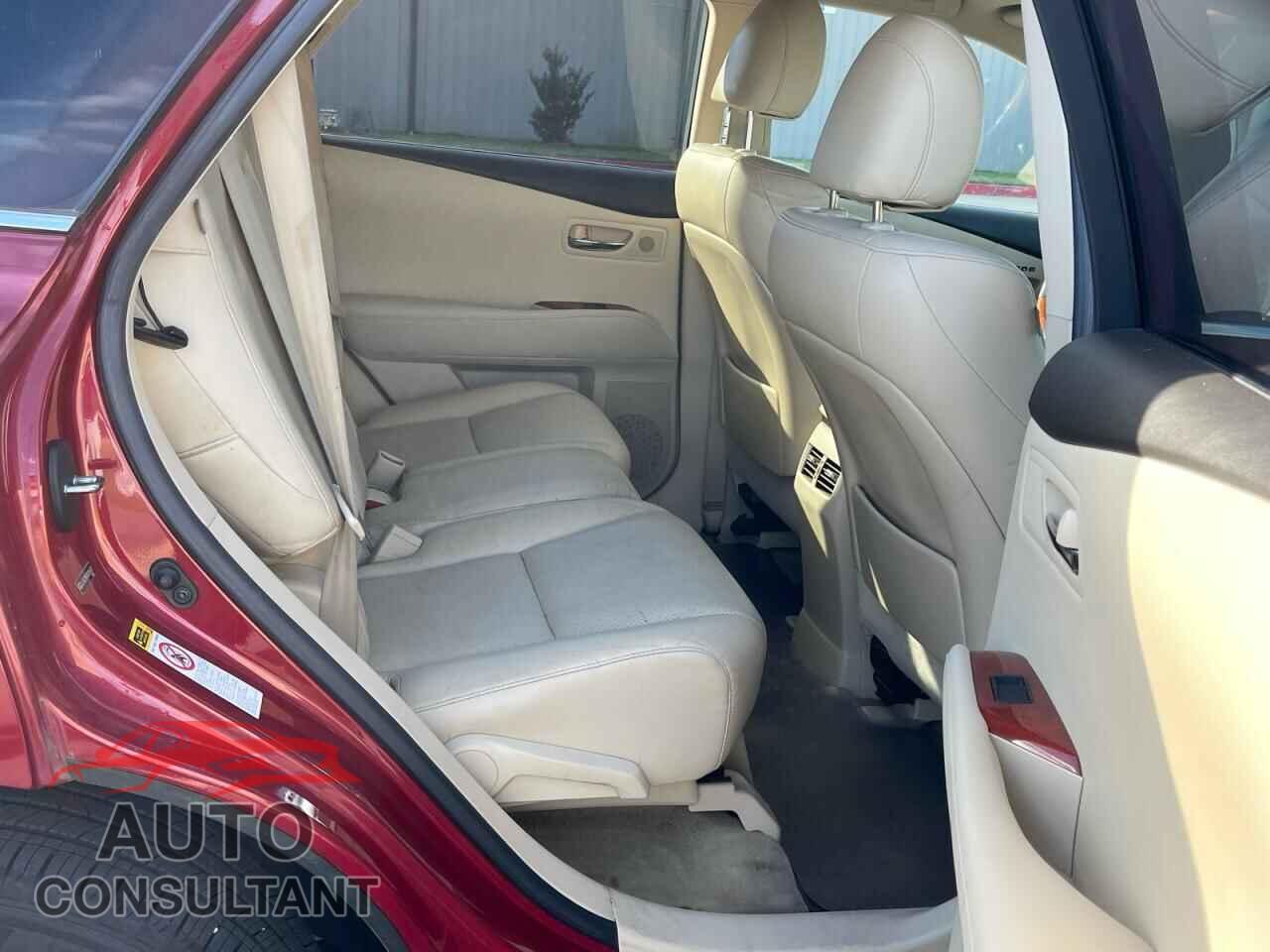 LEXUS RX450 2010 - JTJBC1BA7A2006201