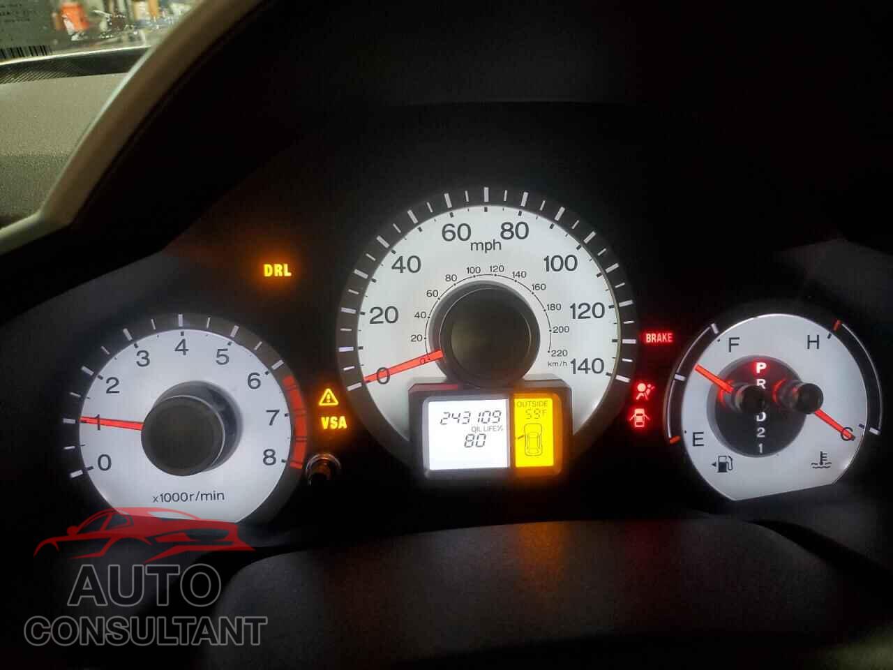 HONDA PILOT 2011 - 5FNYF4H46BB087553