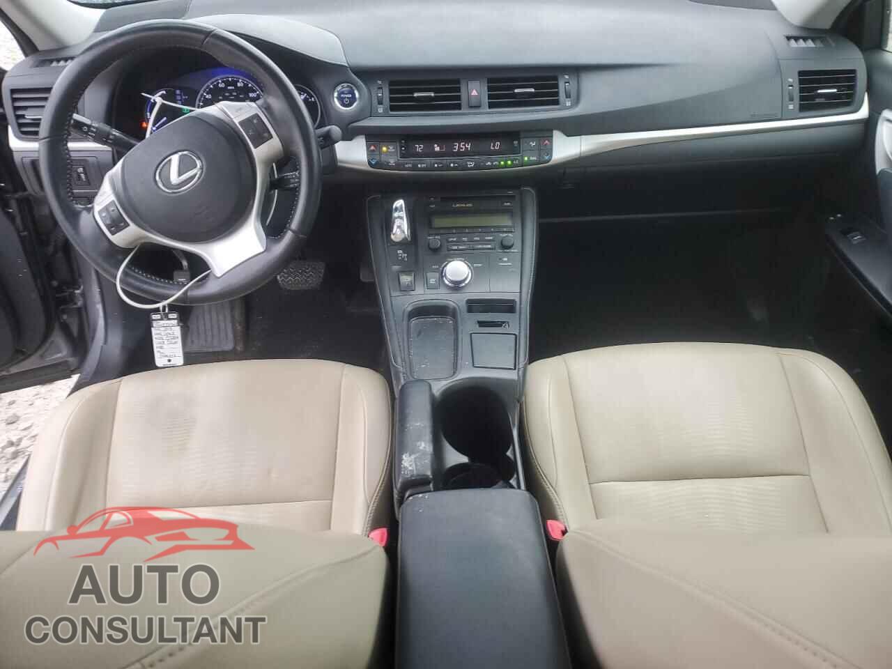 LEXUS CT 200 2013 - JTHKD5BH3D2154577