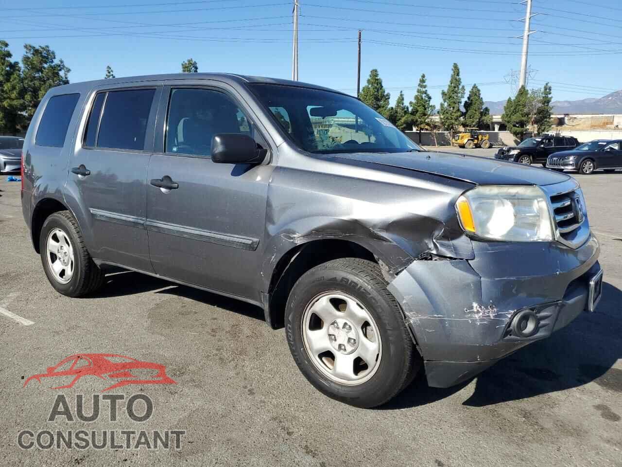 HONDA PILOT 2012 - 5FNYF3H20CB003379