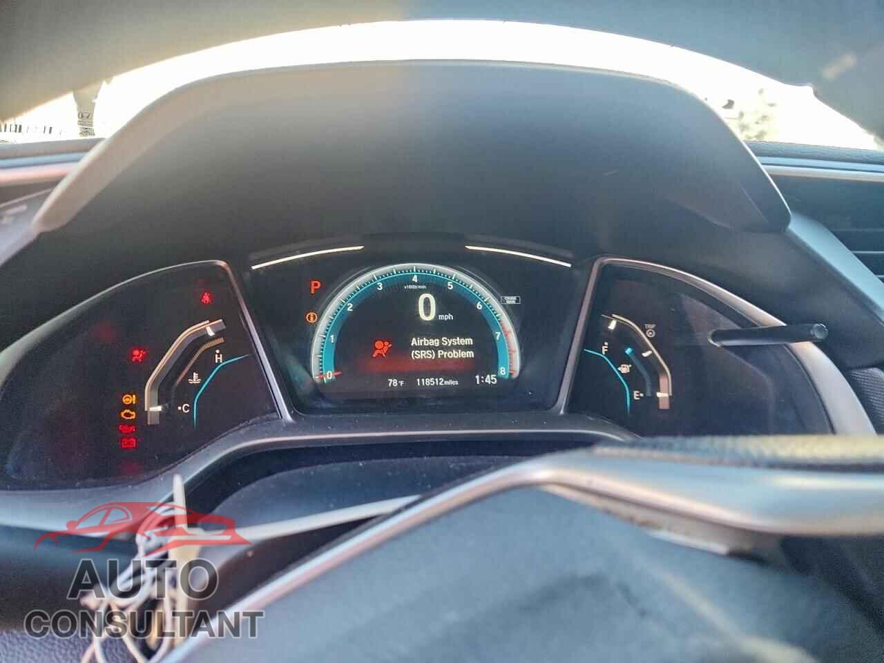 HONDA CIVIC 2017 - 2HGFC2F78HH574484