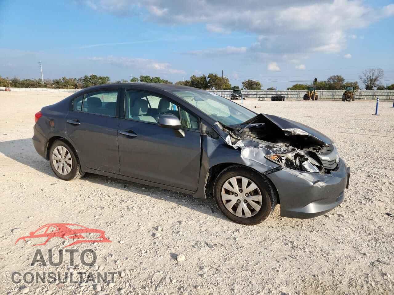 HONDA CIVIC 2012 - 2HGFB2F52CH608610
