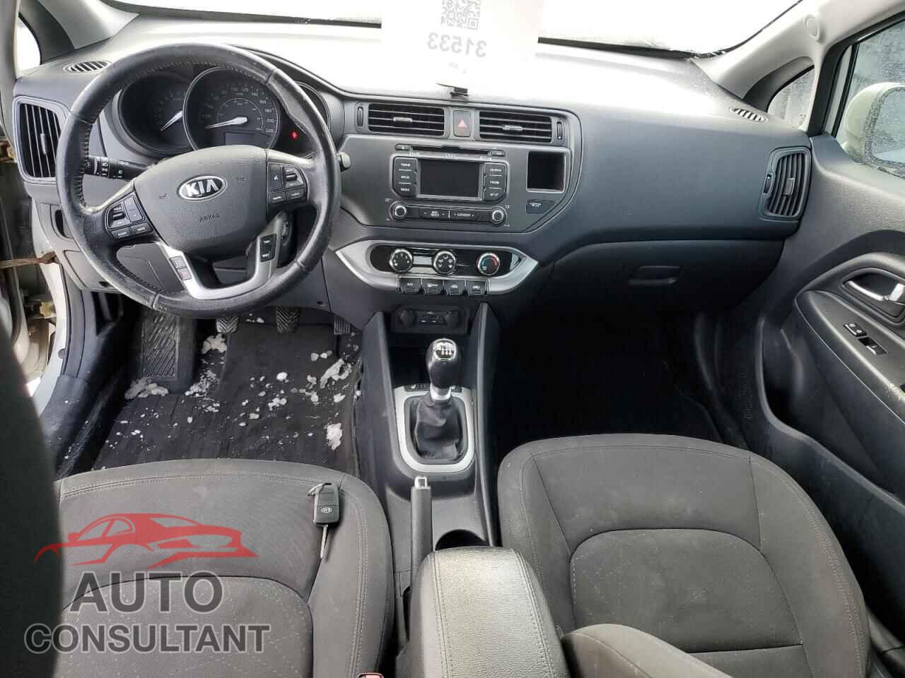 KIA RIO 2013 - KNADN5A39D6789290