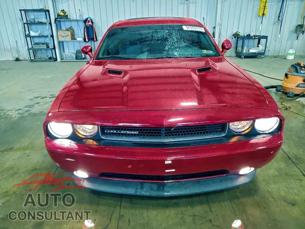 DODGE CHALLENGER 2012 - 2C3CDYAG2CH170490