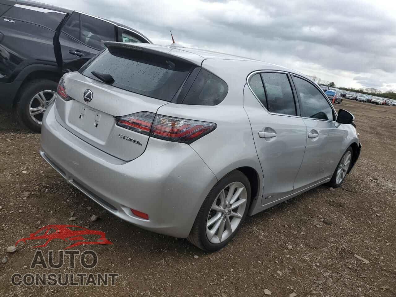 LEXUS CT 200 2012 - JTHKD5BH7C2070020