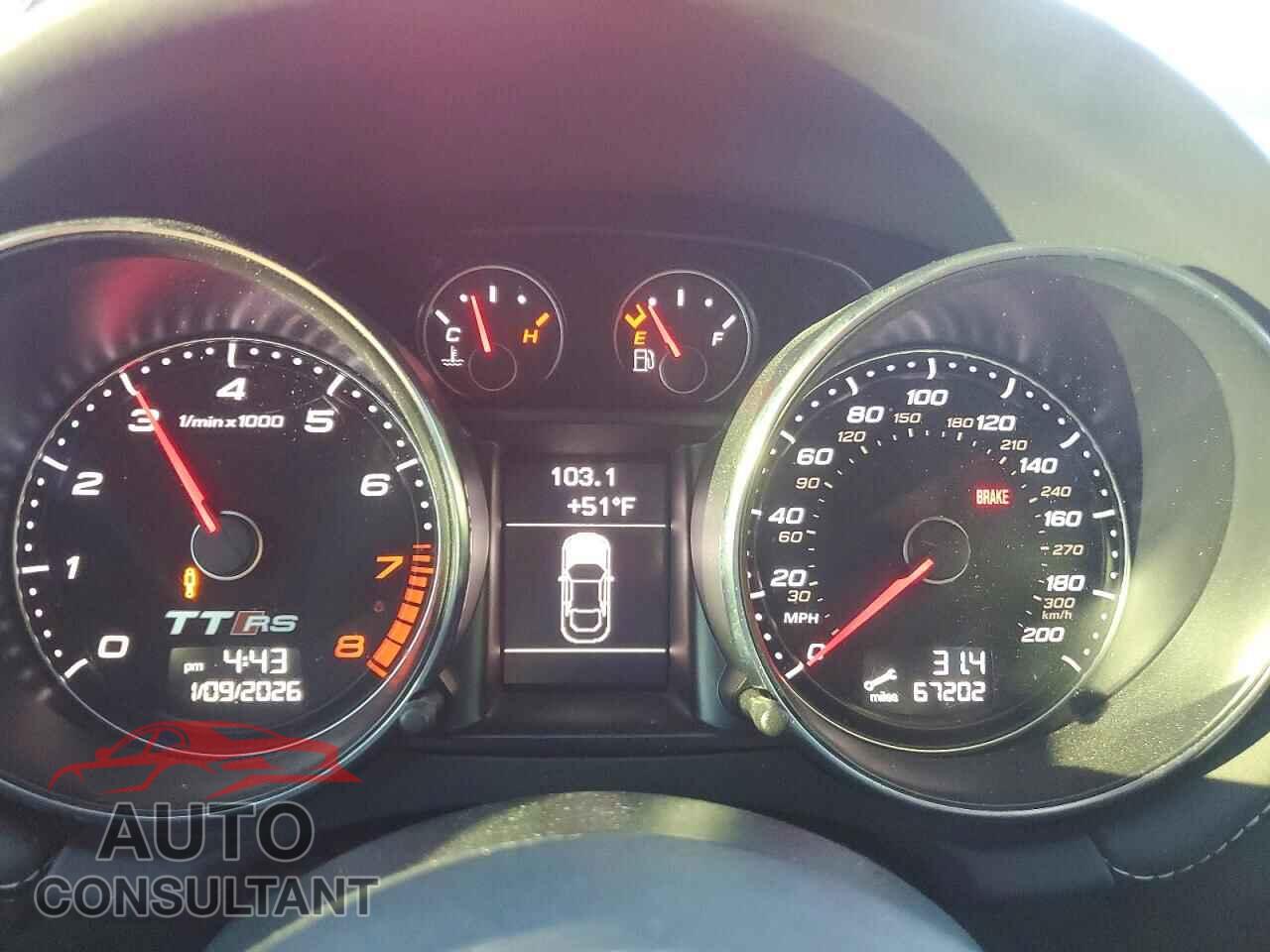 AUDI TT 2012 - TRUB3AFK9C1900981