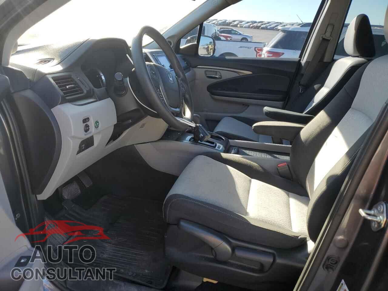 HONDA RIDGELINE 2017 - 5FPYK3F45HB037669