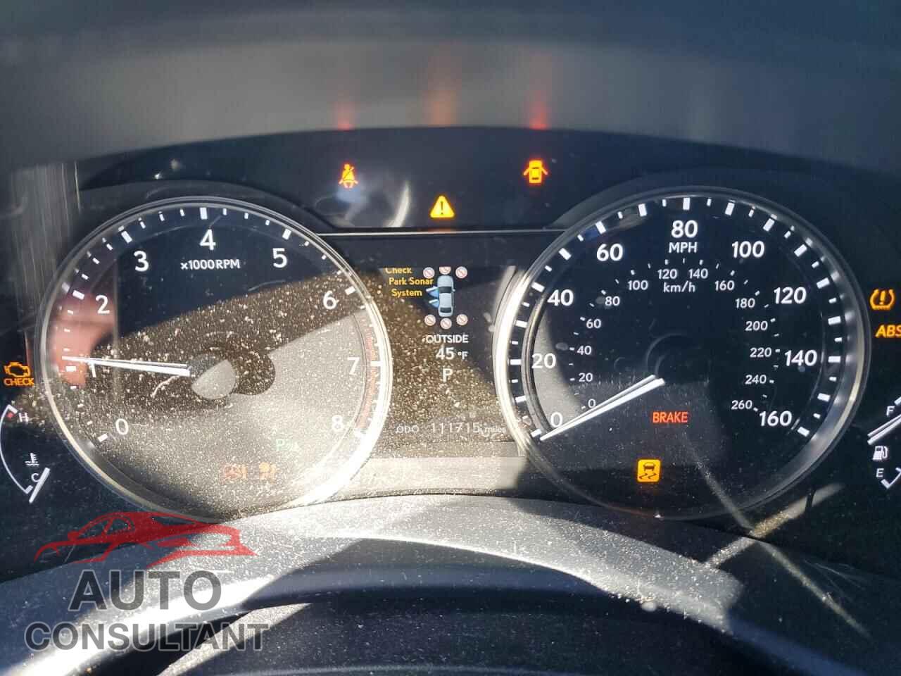 LEXUS GS350 2015 - JTHCE1BL5FA010004