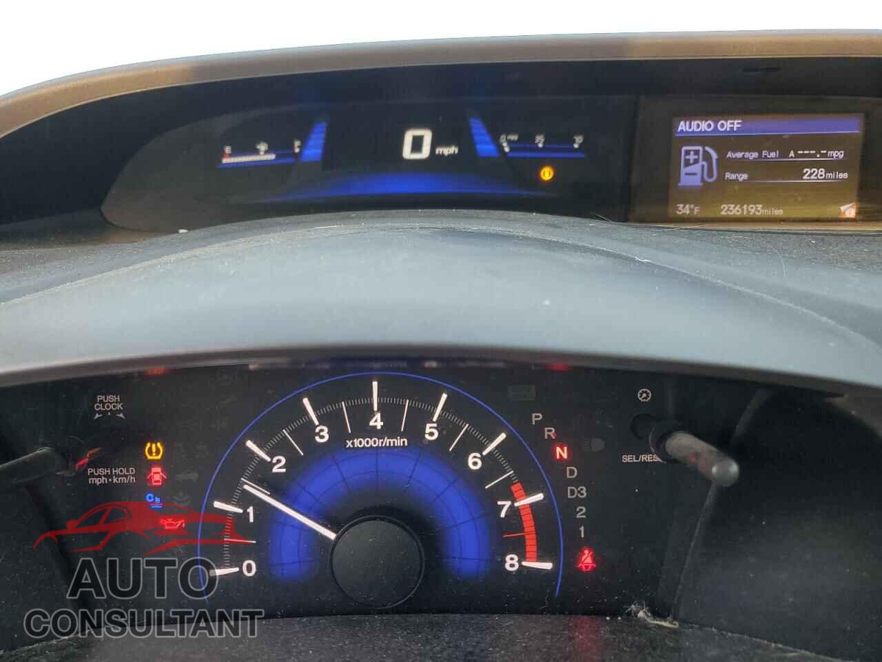 HONDA CIVIC 2012 - 19XFB2F94CE036193