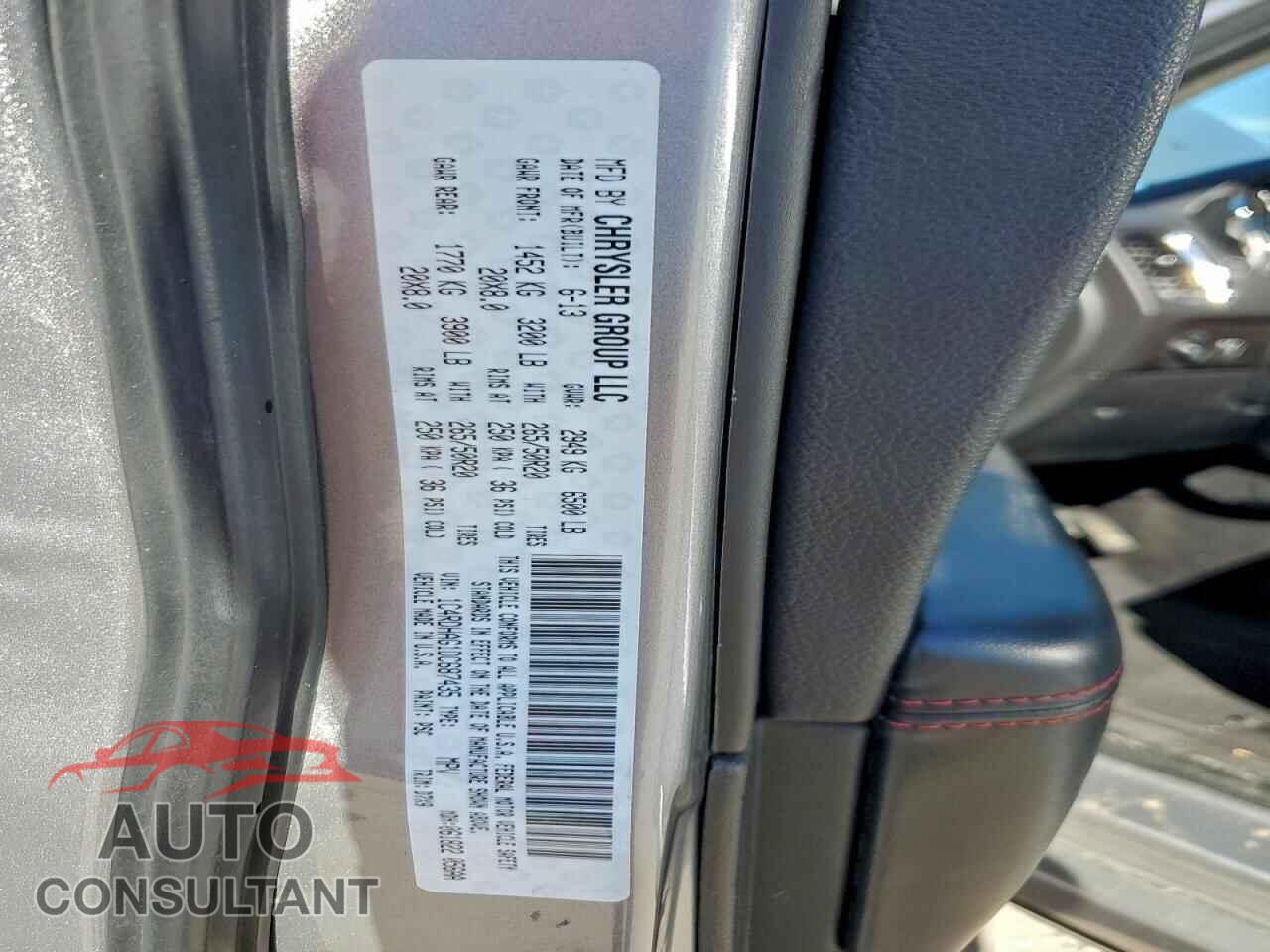 DODGE DURANGO 2013 - 1C4RDHAG1DC687435