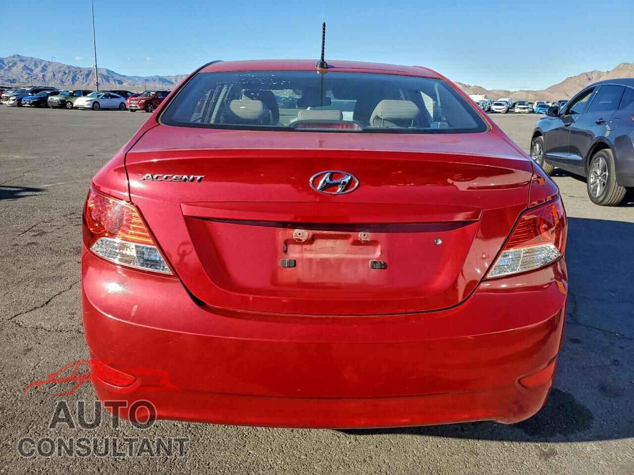 HYUNDAI ACCENT 2012 - KMHCU4AE4CU041601