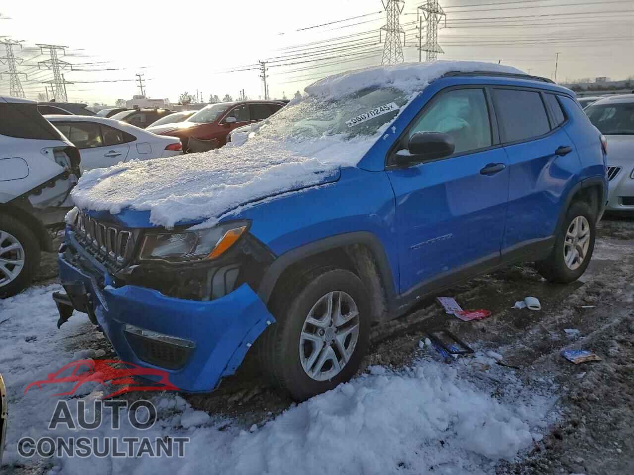 JEEP COMPASS 2017 - 3C4NJDAB2HT647458