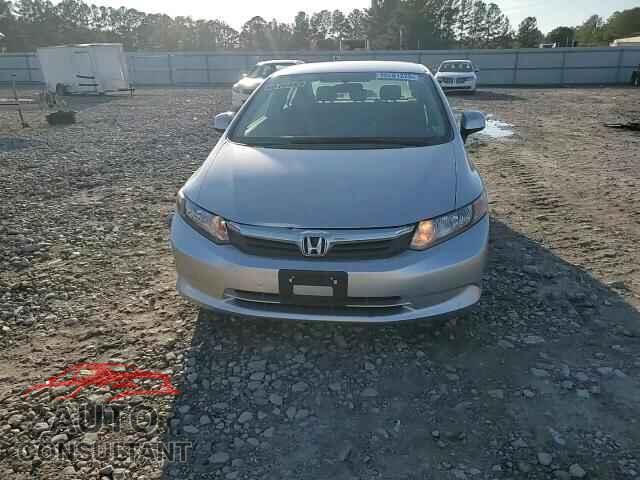 HONDA CIVIC 2012 - 2HGFB2F54CH334553