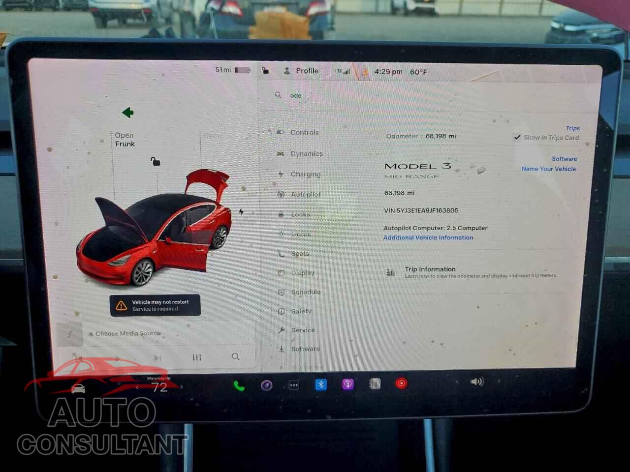 TESLA MODEL 3 2018 - 5YJ3E1EA9JF163805