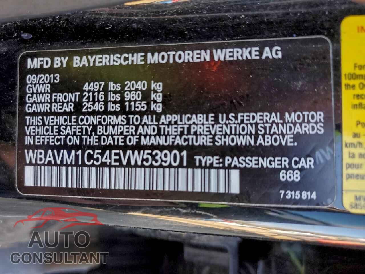 BMW X1 2014 - WBAVM1C54EVW53901
