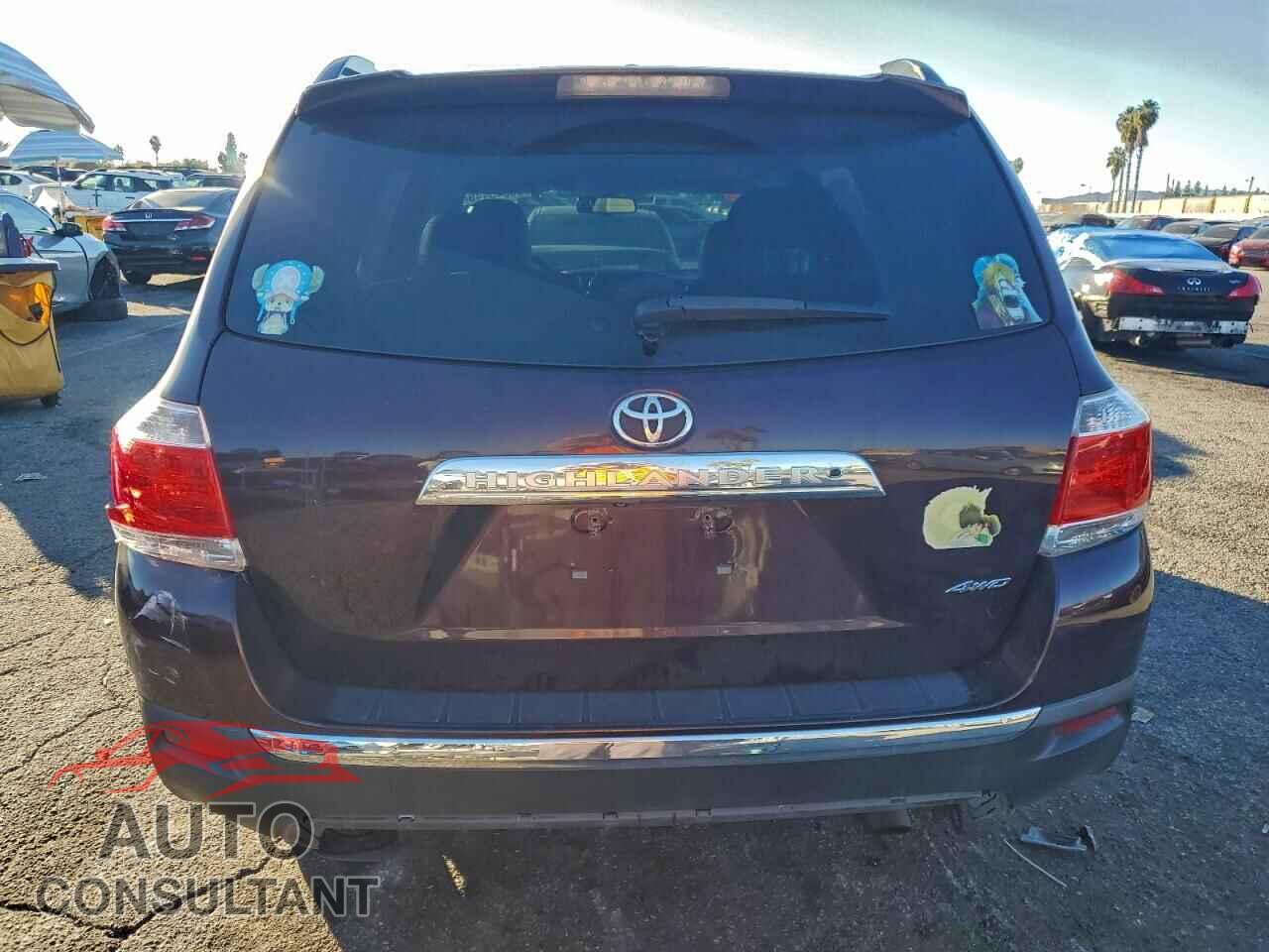 TOYOTA HIGHLANDER 2013 - 5TDDK3EH6DS259655