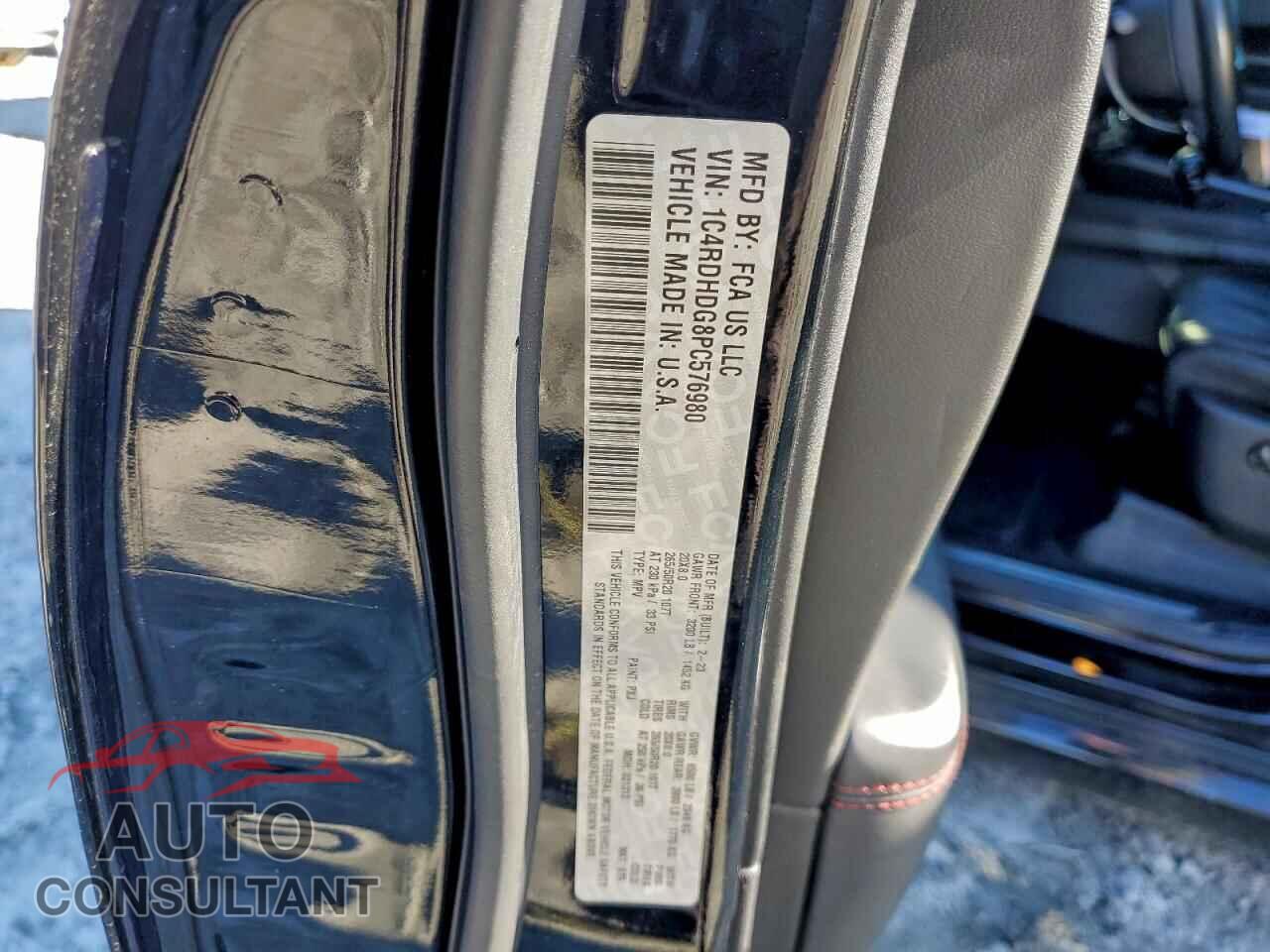 DODGE DURANGO 2023 - 1C4RDHDG8PC576980