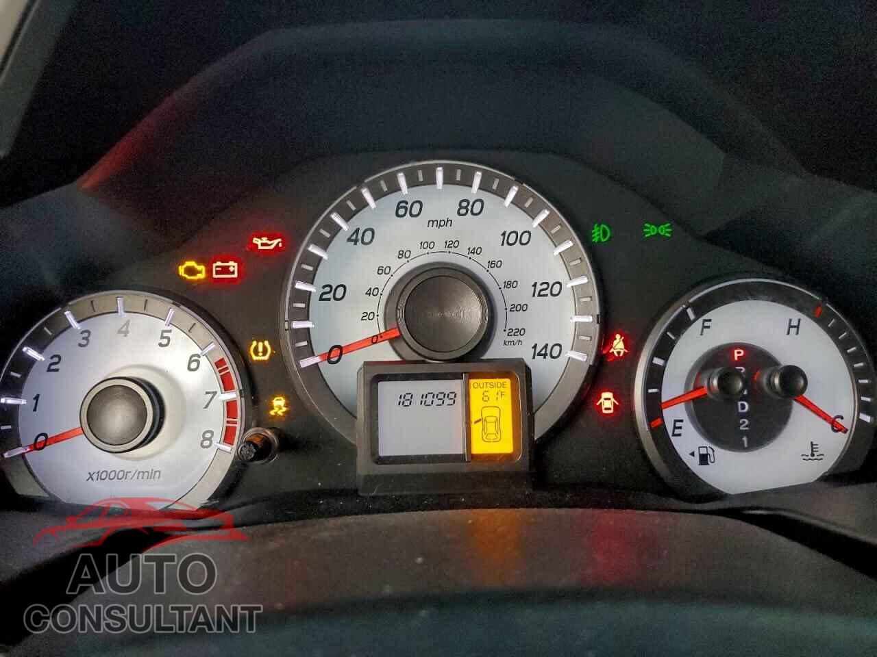 HONDA PILOT 2012 - 5FNYF3H73CB044150