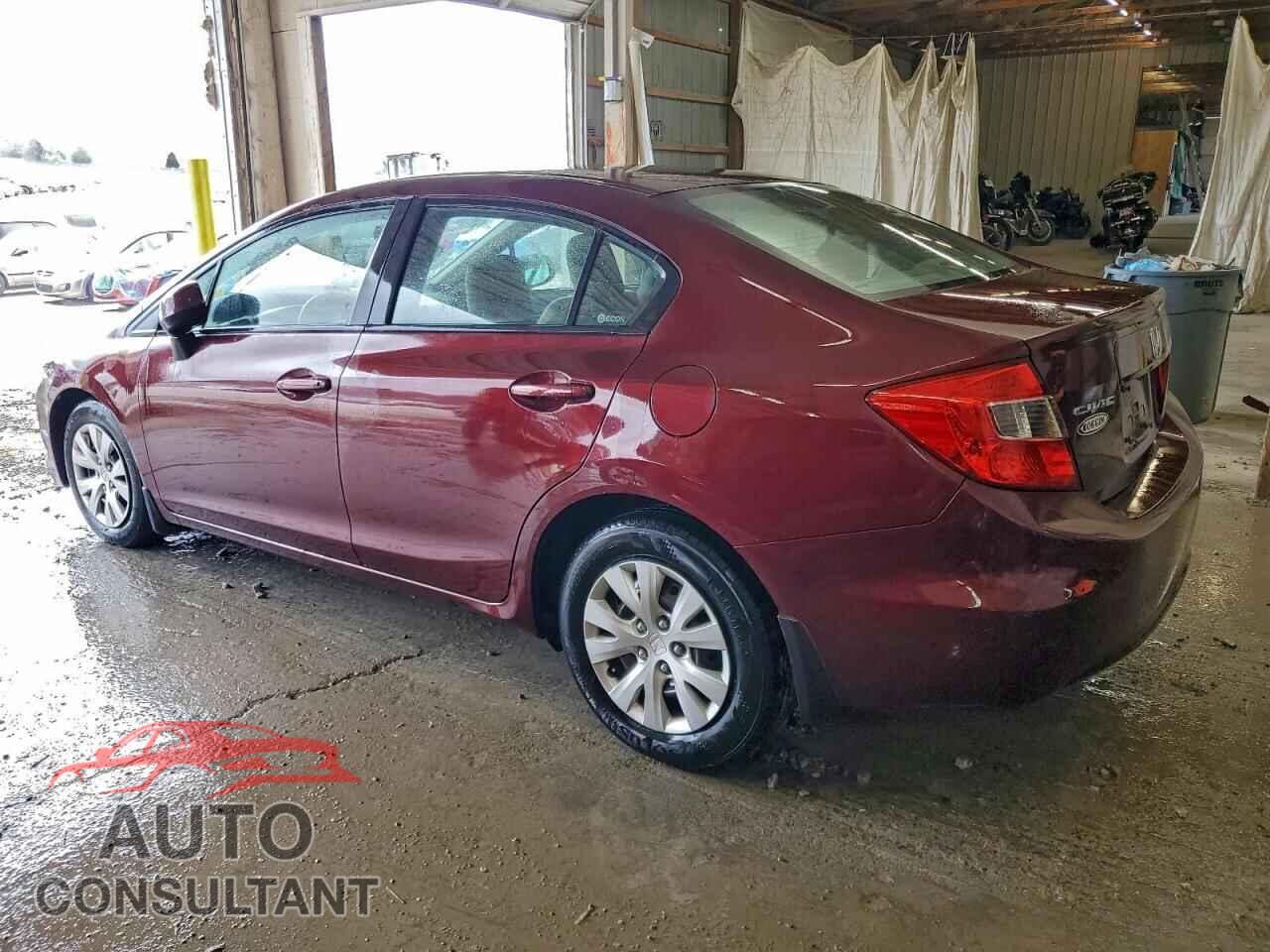 HONDA CIVIC 2012 - 19XFB2F5XCE082866