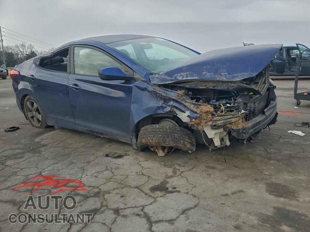 HYUNDAI ELANTRA 2013 - KMHDH4AE6DU782116