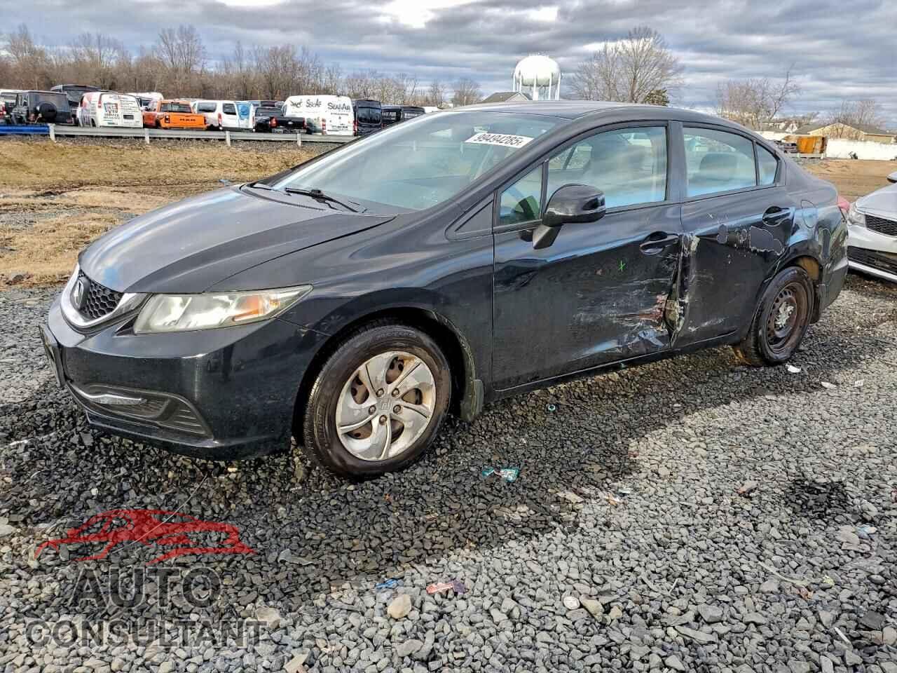 HONDA CIVIC 2013 - 19XFB2F50DE212977