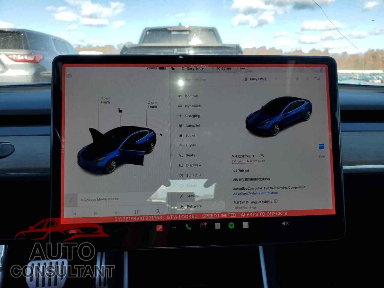 TESLA MODEL 3 2019 - 5YJ3E1EB8KF231358