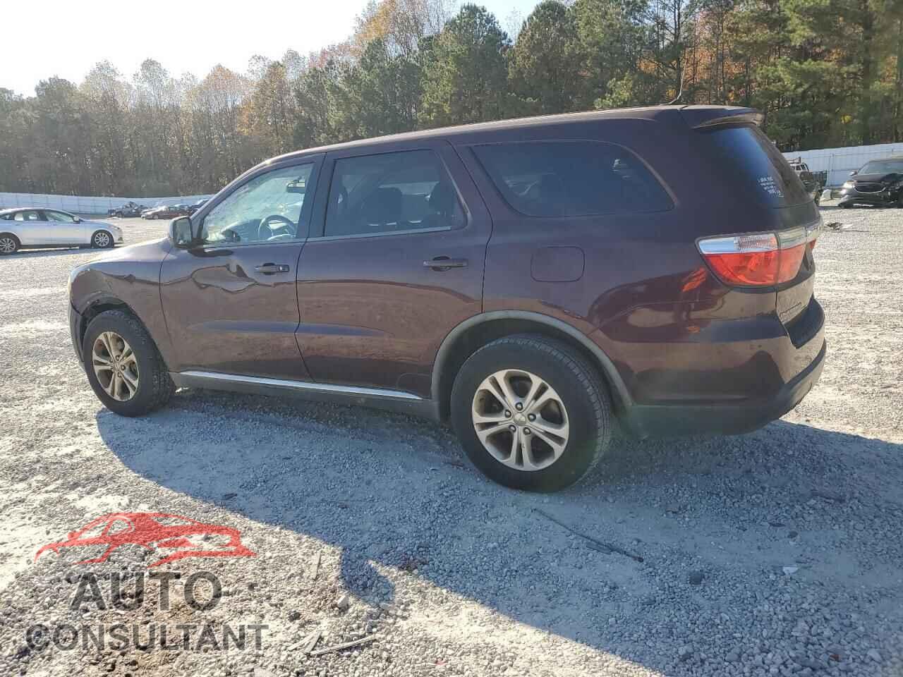 DODGE DURANGO 2012 - 1C4RDJAGXCC169457