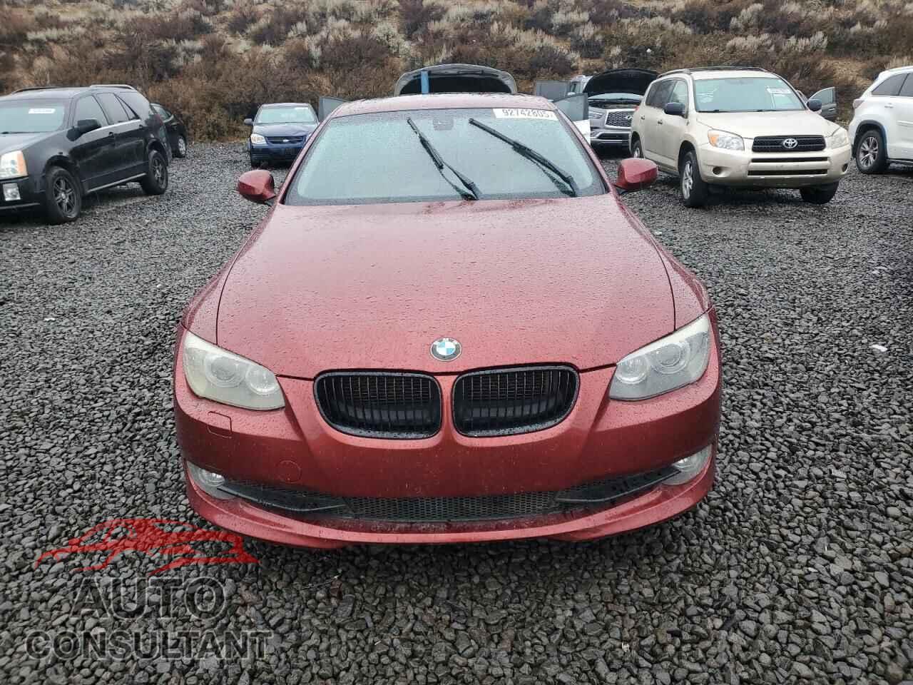 BMW 3 SERIES 2011 - WBAKG7C5XBE598766