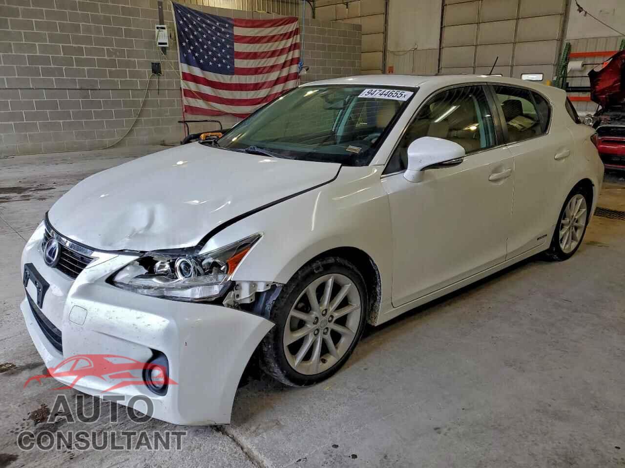 LEXUS CT 200 2013 - JTHKD5BH8D2161735