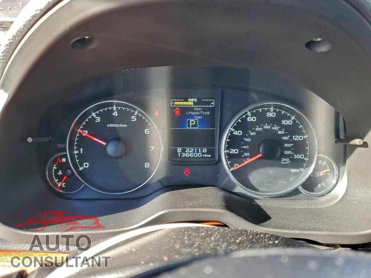 SUBARU OUTBACK 2014 - 4S4BRBLC4E3302036