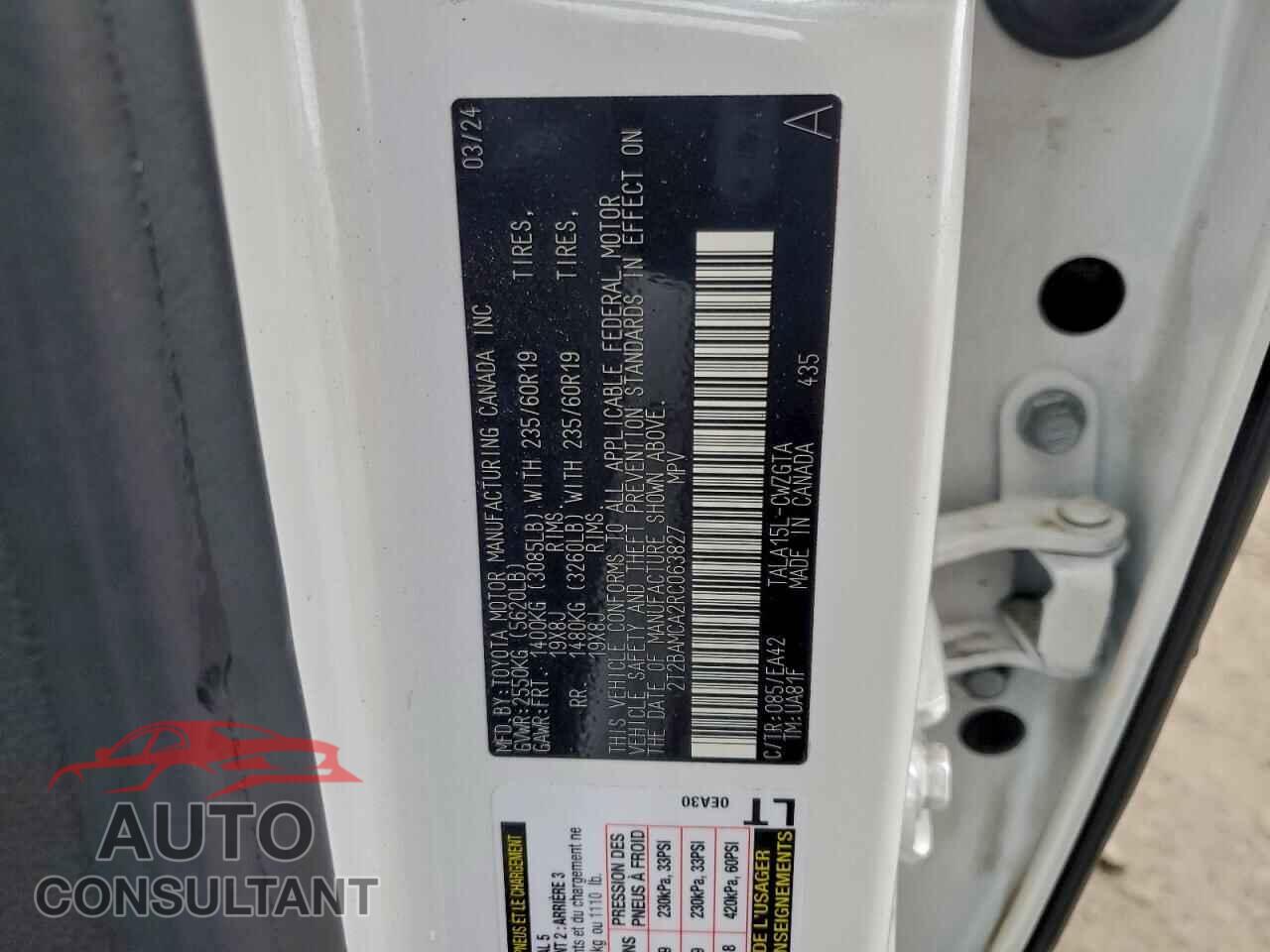LEXUS RX350 2024 - 2T2BAMCA2RC063827