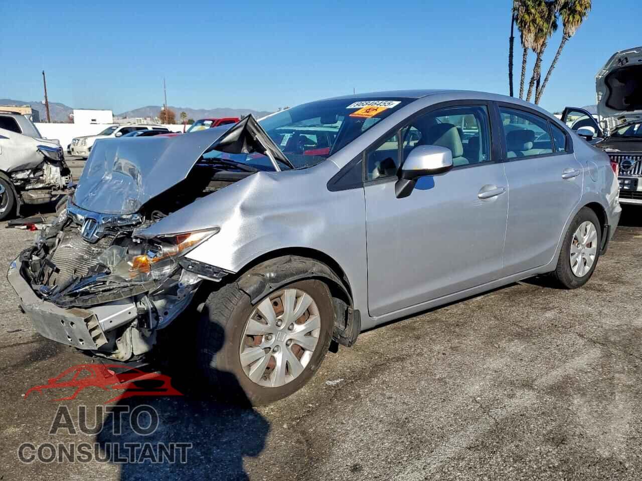 HONDA CIVIC 2012 - 19XFB2F50CE311698