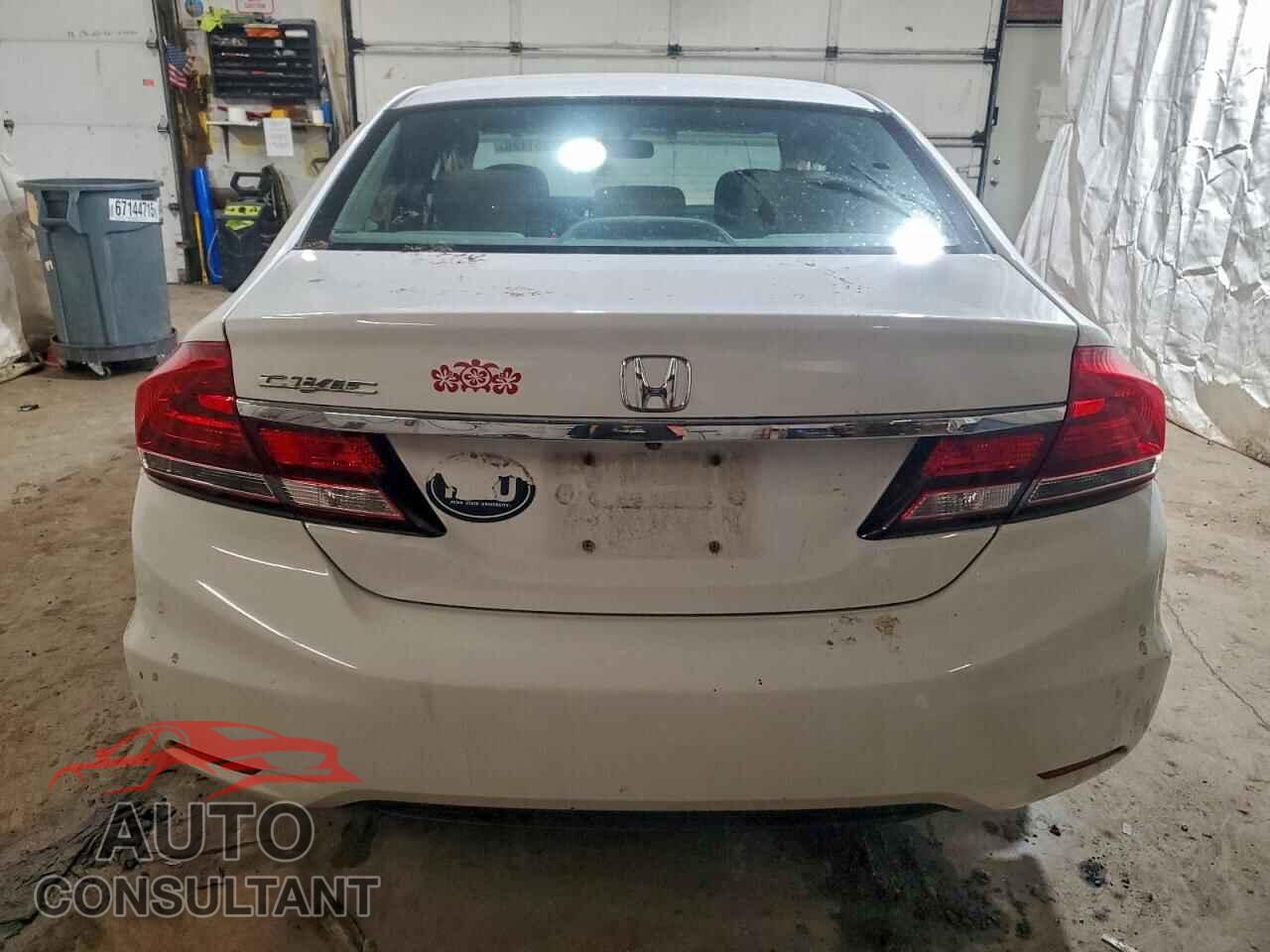 HONDA CIVIC 2013 - 19XFB2F85DE244415