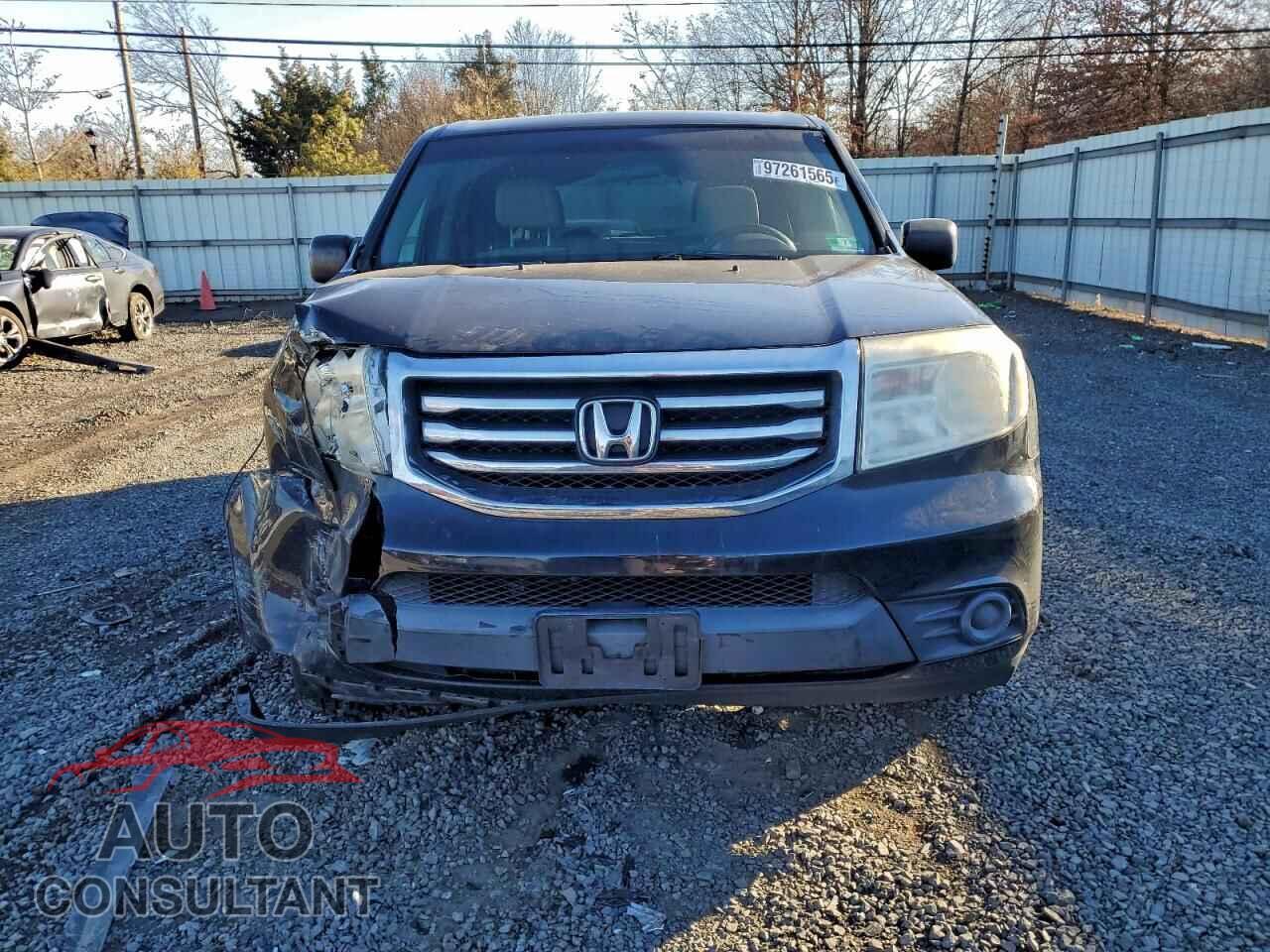 HONDA PILOT 2012 - 5FNYF4H25CB083493