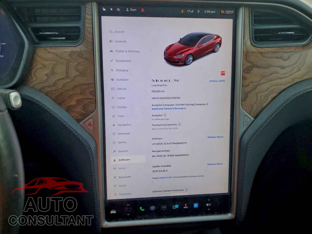 TESLA MODEL S 2020 - 5YJSA1E25LF366158