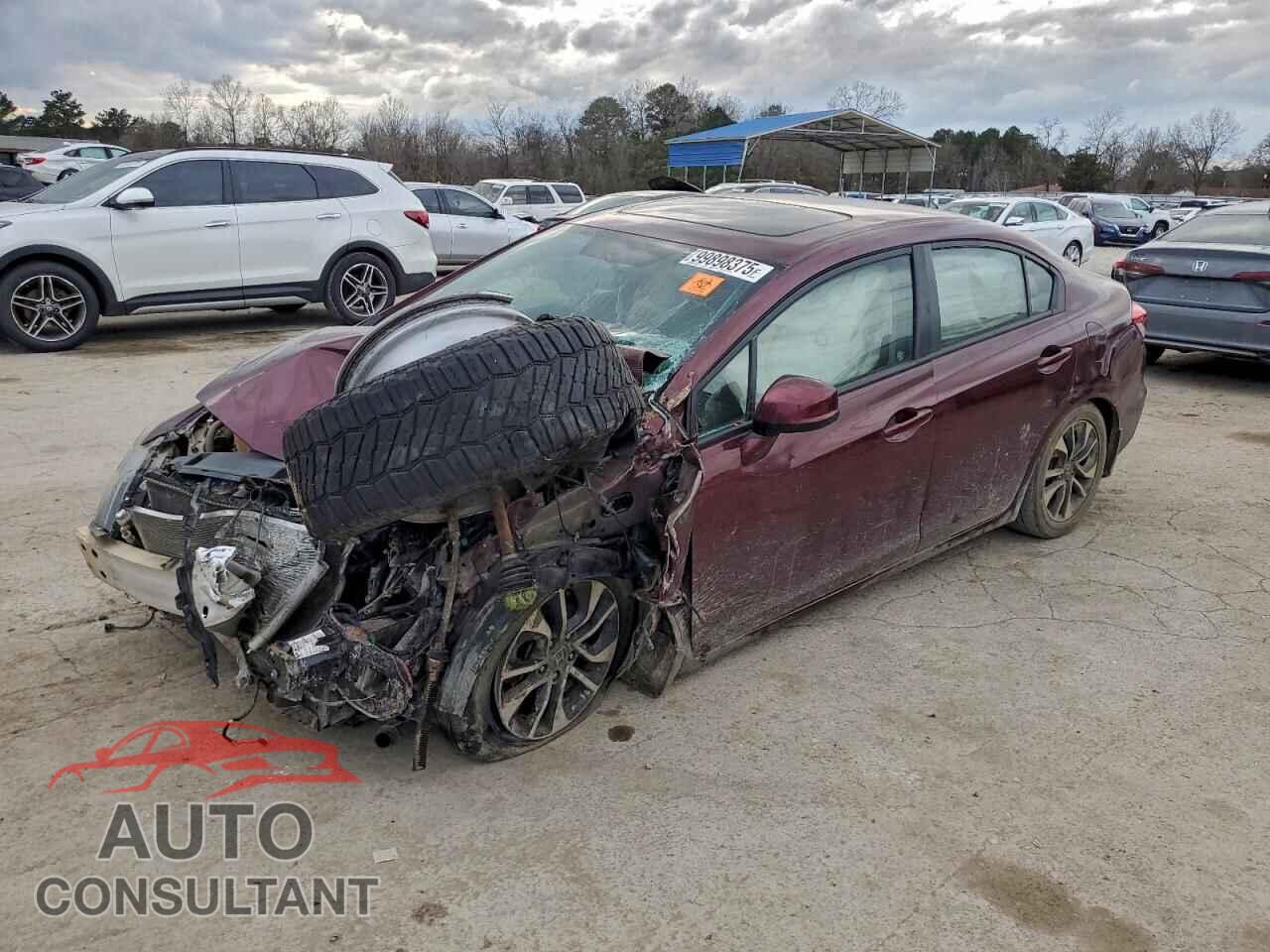HONDA CIVIC 2013 - 19XFB2F90DE047791