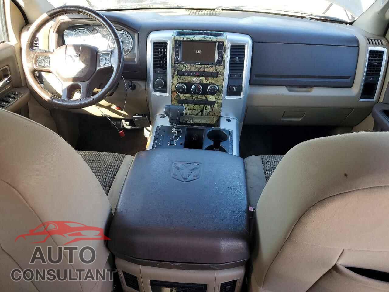 DODGE RAM 1500 2012 - 1C6RD7LP7CS176296