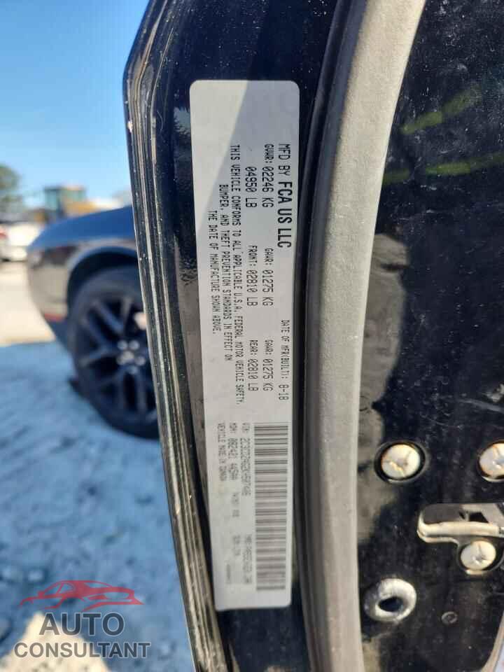 DODGE CHALLENGER 2019 - 2C3CDZAG2KH507406
