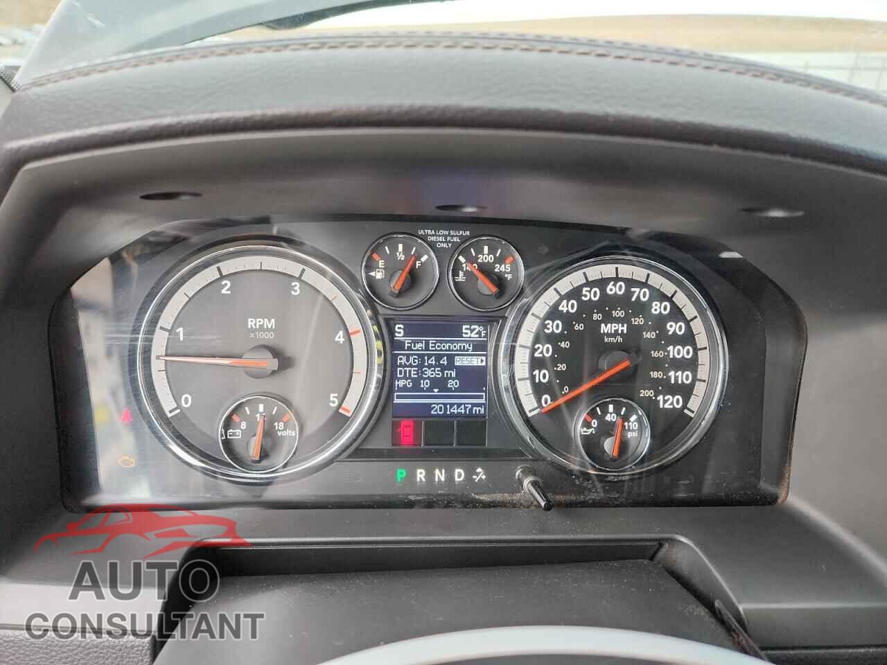DODGE RAM 2500 2012 - 3C6UD5NL1CG293839