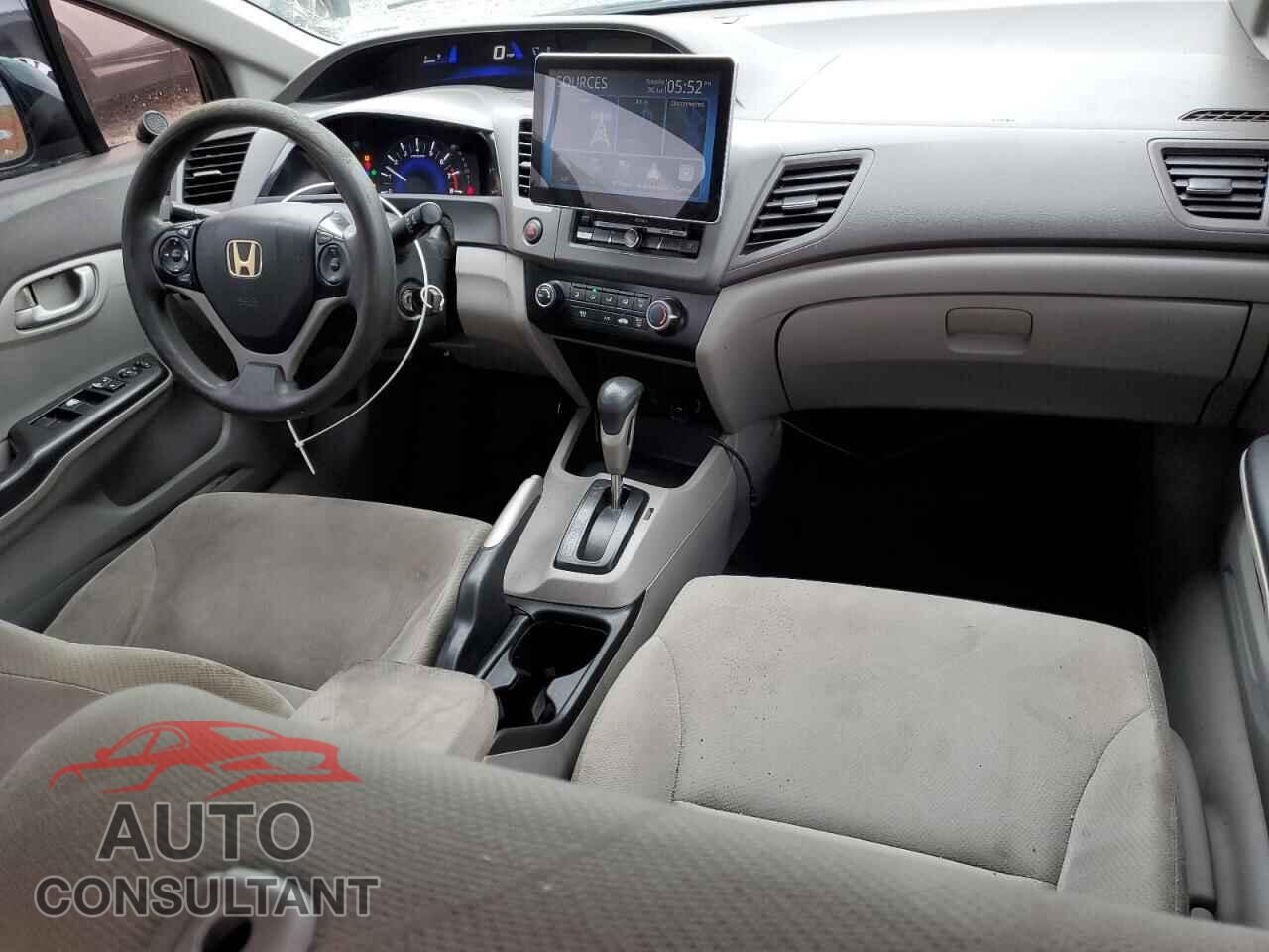 HONDA CIVIC 2012 - 2HGFB2F56CH569424