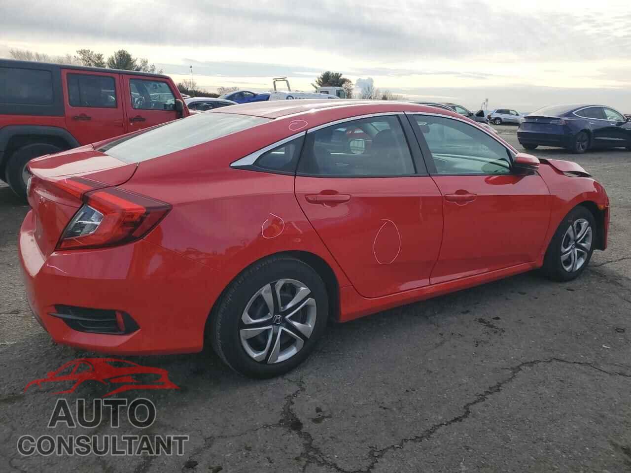 HONDA CIVIC 2017 - 2HGFC2F53HH567876