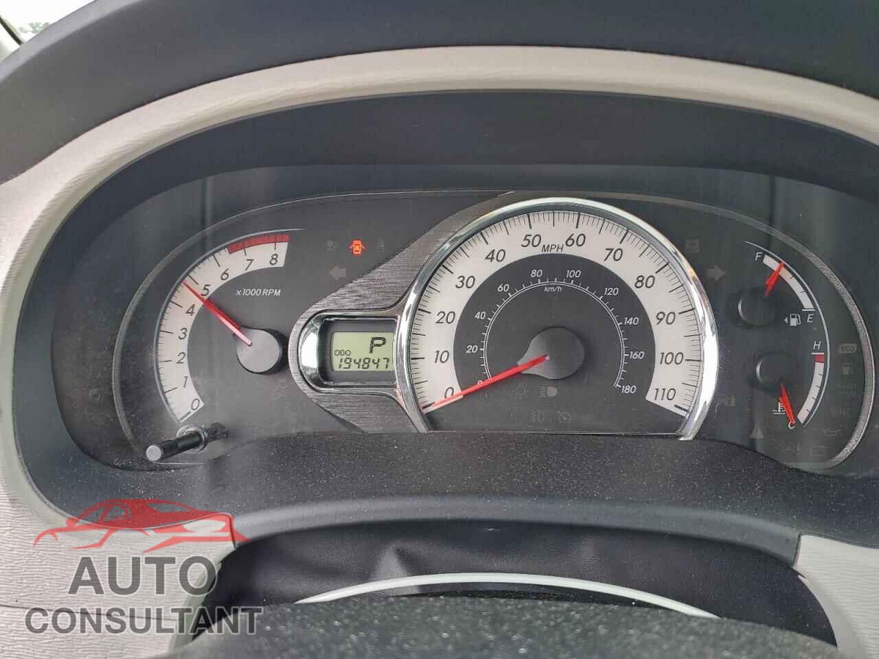 TOYOTA SIENNA 2012 - 5TDXK3DC2CS208753