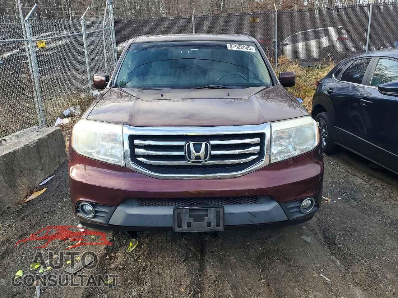 HONDA PILOT 2012 - 5FNYF4H47CB078734