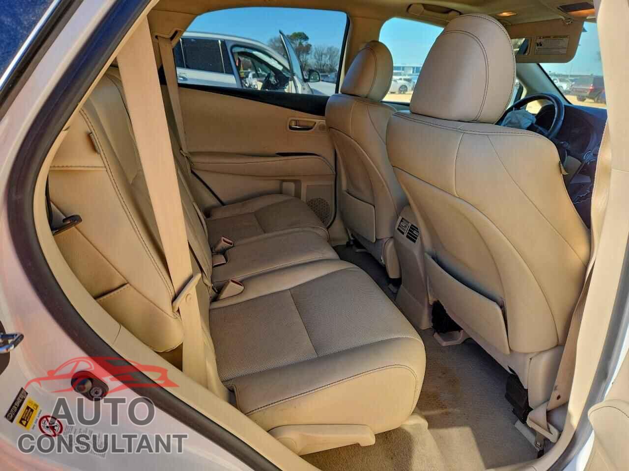 LEXUS RX350 2013 - 2T2ZK1BA4DC100199