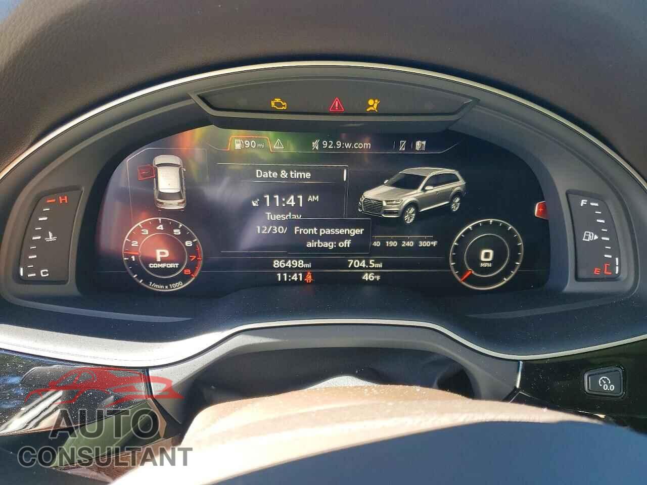 AUDI Q7 2019 - WA1VAAF73KD046960