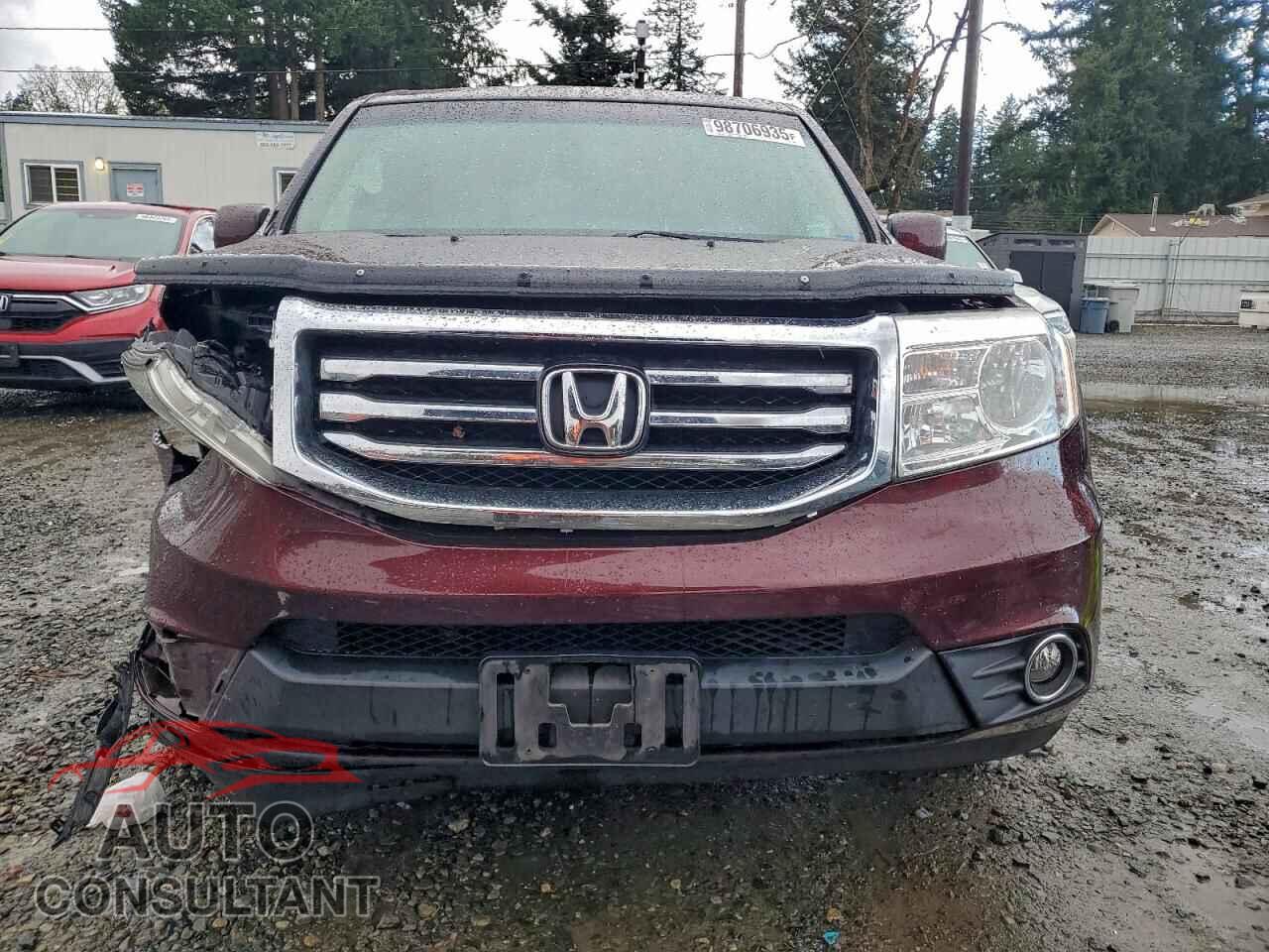 HONDA PILOT 2012 - 5FNYF4H52CB039655