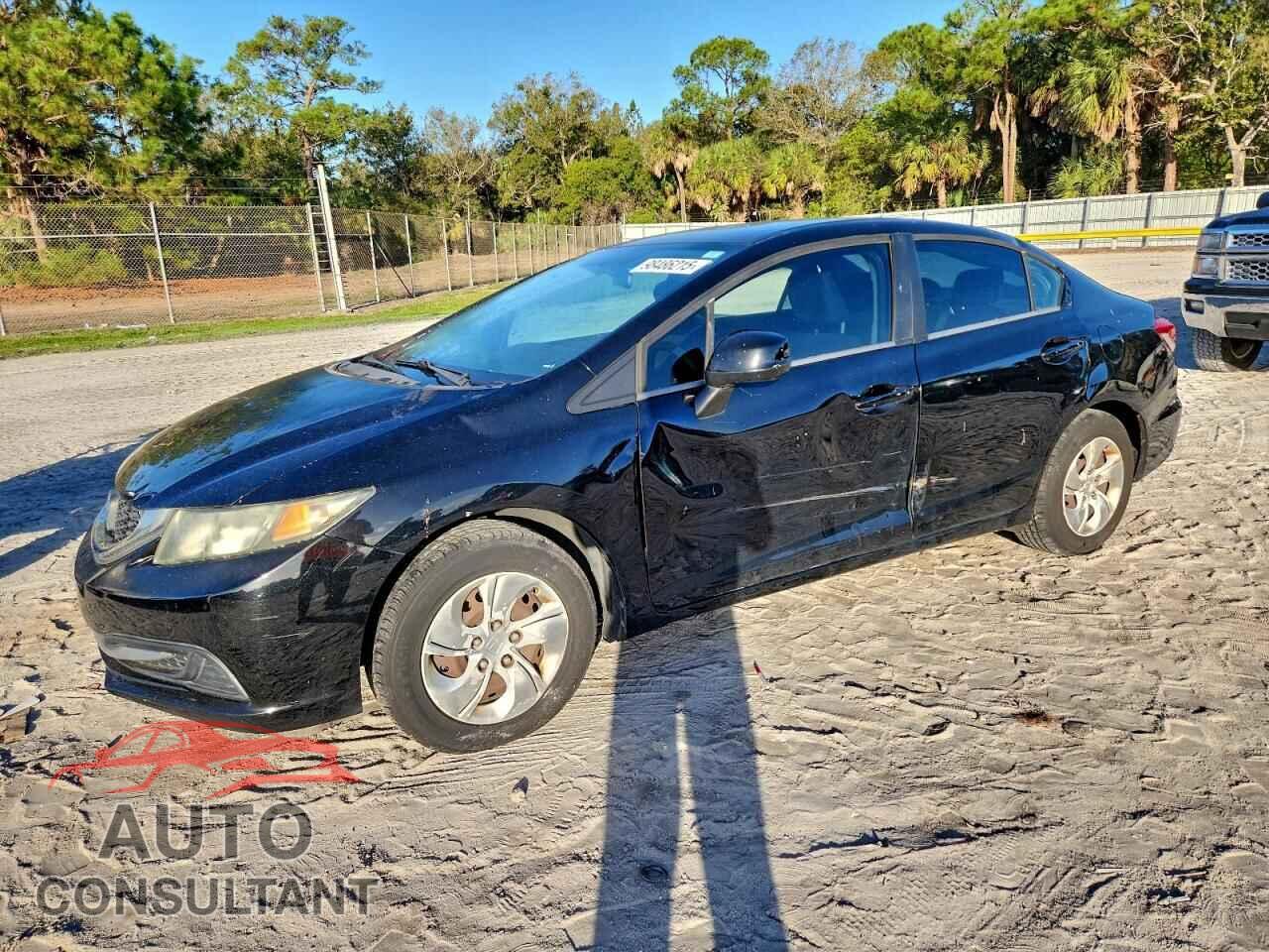 HONDA CIVIC 2013 - 19XFB2F52DE022548